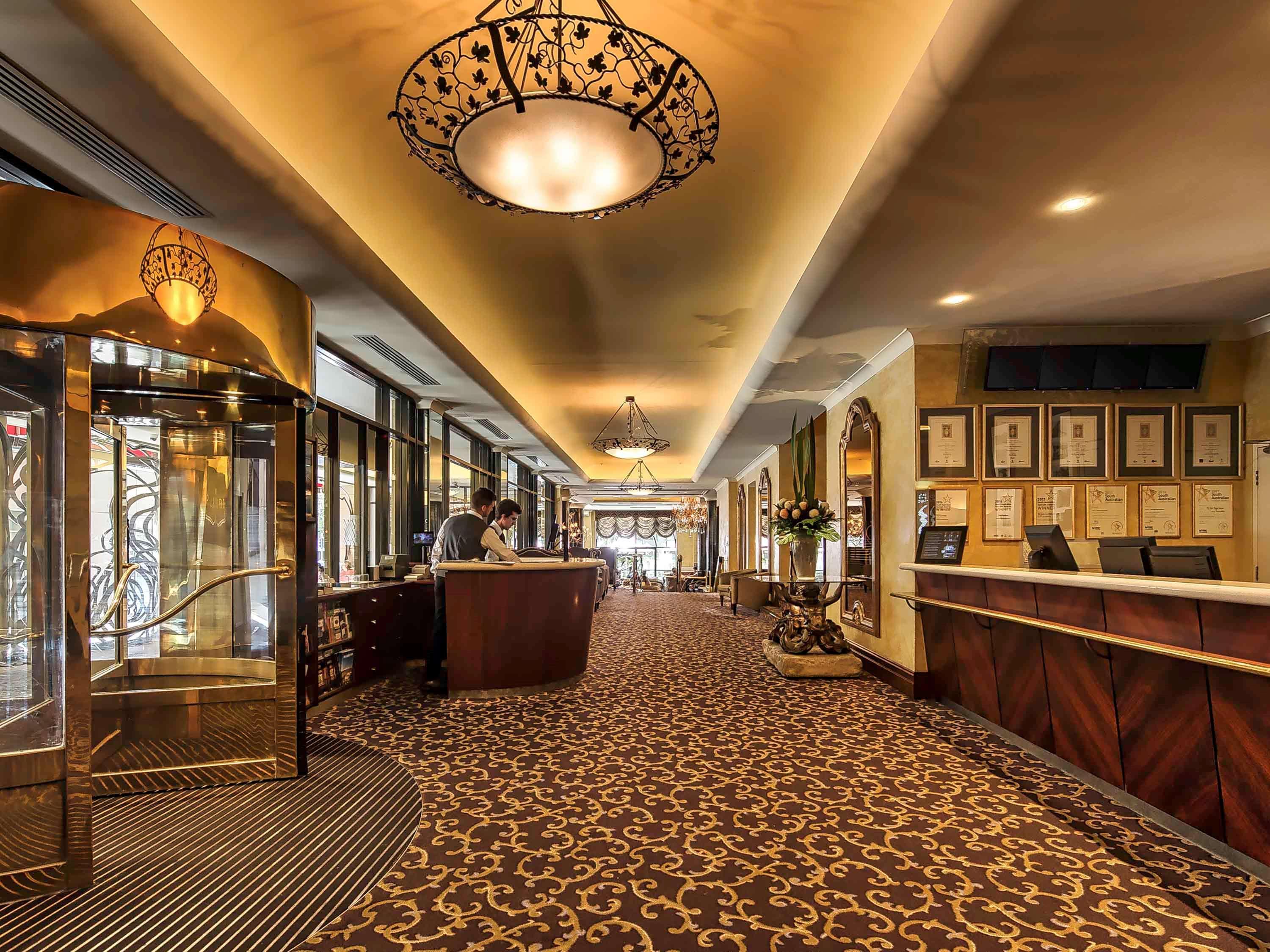 The Playford Adelaide - Mgallery Zewnętrze zdjęcie The lobby of the hotel