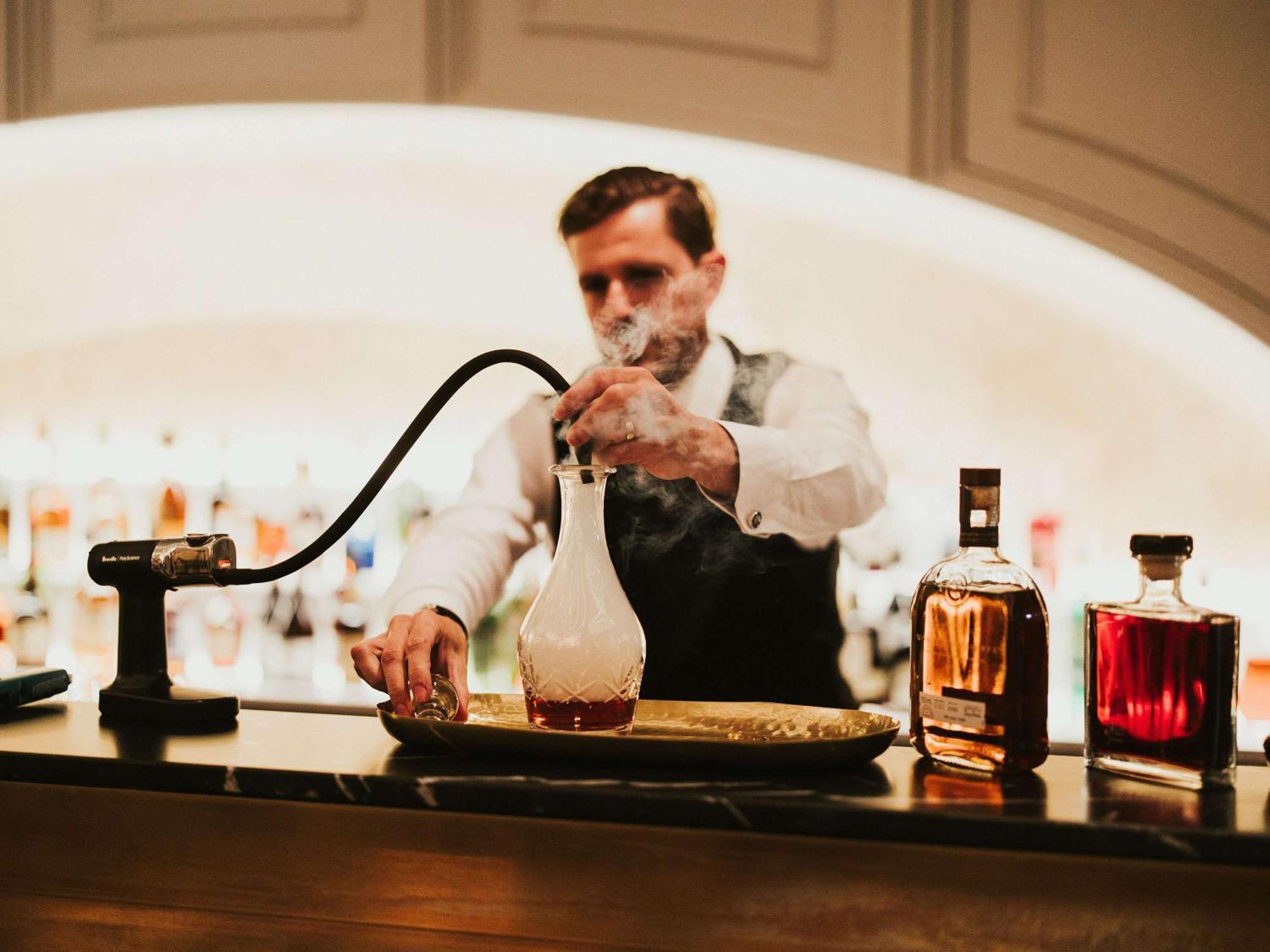 The Playford Adelaide - Mgallery Zewnętrze zdjęcie A bartender at work